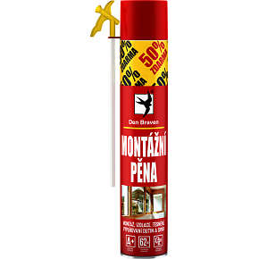 Den Braven RL trubičková montážní pěna, 500+250 ml Den Braven RL trubičková montážní pěna, 500+250 ml