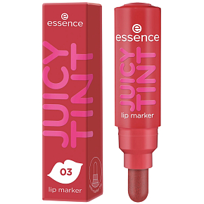 Essence fix na rty JUICY TINT 03 Cherry Crush 3,5 ml Essence fix na rty JUICY TINT 03 Cherry Crush 3,5 ml