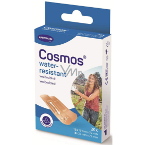 Cosmos Universal voděodolná náplast dělená 2 velikosti 20 kusů