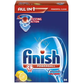 Calgonit Finish All-in-1 Citron tablety do myčky 84 kusů