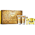 Versace Yellow Diamond toaletní voda s rozprašovačem 50 ml + tělové mléko 50 ml + sprchový gel 50 ml + mini Roller 10 ml, dárková sada