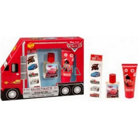 Disney Cars McQueen toaletní voda 30 ml + sprchový gel 60 ml + tetování, pro děti kosmetická sada