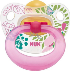 Nuk Classic Happy Kids ortodontické latexové šidítko 0-6 měsíců 1 kus