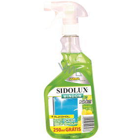 Sidolux Window Nano Code Vůně citronu na okna rozprašovač 500 ml