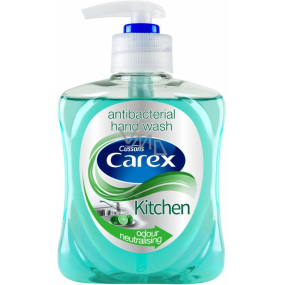 Carex Kitchen kuchyňské antibakteriální tekuté mýdlo neutralizuje zápach na rukou 250 ml