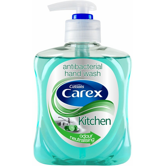 Carex Kitchen kuchyňské antibakteriální tekuté mýdlo neutralizuje zápach na rukou 250 ml