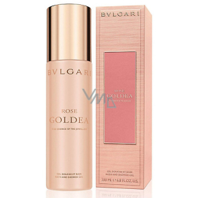 Bvlgari Rose Goldea sprchový gel pro ženy 200 ml