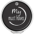 Essence My Must Haves Eyeshadow oční stíny 20 Black Is Back 1,7 g