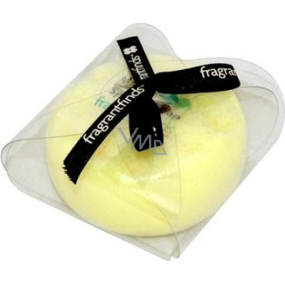 Fragrant Lemon Glycerinové mýdlo masážní s houbou naplněnou vůní svěžího citronu v barvě žluté 200 g