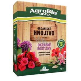 AgroBio Trumf Okrasné rostliny přírodní granulované organické hnojivo 1 kg 30112, 1/2028
