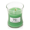 WoodWick Palm leaf - Palmový list vonná svíčka s dřevěným knotem a víčkem sklo malá 85 g