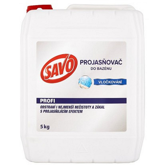 Savo Projasňovač do bazénu vločkovač 5 kg