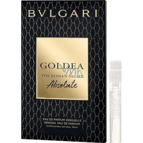 Bvlgari Goldea the Roman Night Absolute parfémovaná voda pro ženy 1,5 ml s rozprašovačem, vialka