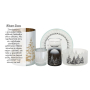 Yankee Candle Winter Trees - Zimní stromy stínítko malé + talíř malý na svíčku malou Classic 7 x 9 cm (stínítko) 12 x 12 cm