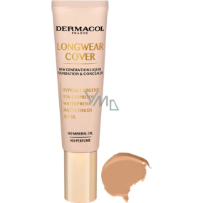 Dermacol Longwear Cover dlouhotrvající krycí make-up Bronze 30 ml