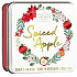 Scottish Fine Soaps Spiced Apple - Kořeněné Jablko toaletní mýdlo v plechové dóze 100 g