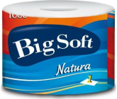 Big Soft Natura toaletní papír 1 vrstvý 1000 útržků 1 kus
