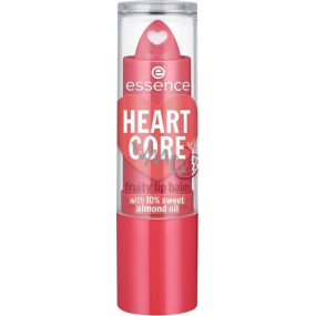 Essence Heart Core balzám na rty 02 Sweet Strawberry 3 g