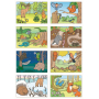 Ditipo Začínáme vystřihovat Zvířátka v lese kreativní sešit 17,5 x 24,1 x 0,8 cm, věk 3+