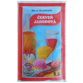 Aroco Aroma Potravinářská barva červeň jahodová 5 g