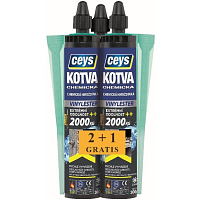 Ceys chemická kotva vinylester, 300 ml, 2 + 1