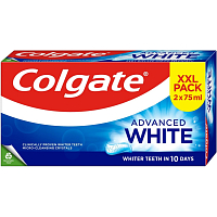 Colgate zubní pasta Advanced White 2 x 75 ml