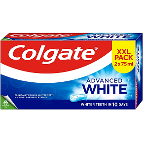 Colgate zubní pasta Advanced White 2 x 75 ml