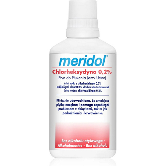 Meridol chlorhexidine ústní voda 300 ml