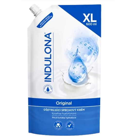 Indulona Original ošetřující sprchový krém – náhradní náplň, 600 ml
