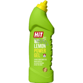 Hit Wc Lemon Power Gel čistič toalet 750 g