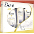 Dove Winter Care sprchový gel 250 ml + tělové mléko 250 ml + krém na ruce 75 ml, kosmetická sada