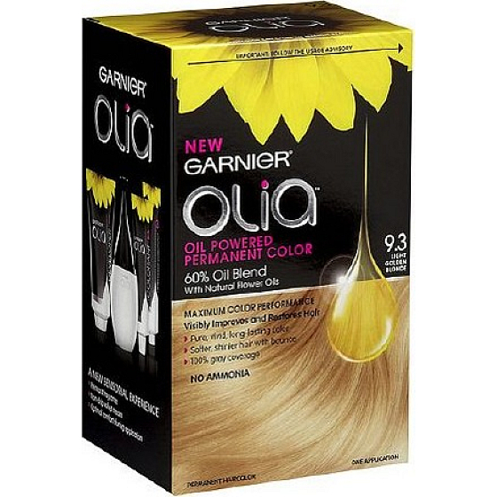 Garnier Olia barva na vlasy bez amoniaku 9.3 Zlatá světlá blond