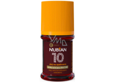 Nubian OF10 Olej na opalování, nízká ochrana 60 ml