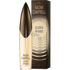 Naomi Campbell Queen of Gold toaletní voda pro ženy 50 ml