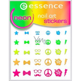 Essence Nail Art Sticker nálepky na nehty 13 Neon 1 aršík