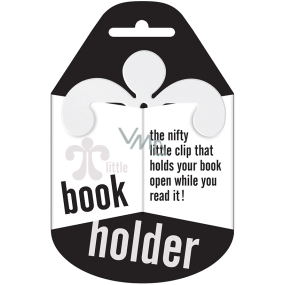 If Little Book Holder Držák na knihu Bílý 75 x 2,5 x 75 mm