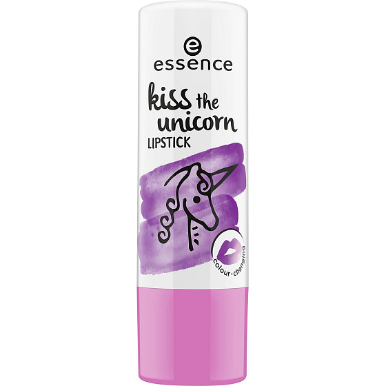Essence Kiss The Unicorn Lipstick rtěnka 02 Turn to Rainbow Sparkle 4,8 g