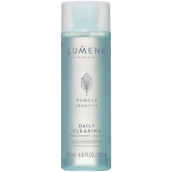 Lumene Cleansing Daily Clearing Treatment čisticí pleťová voda pro mastnou a smíšenou pleť 200 ml