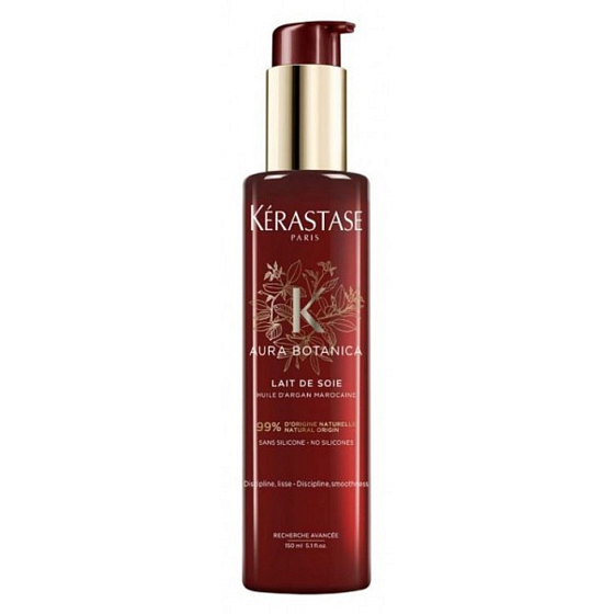 Kérastase Aura Botanica Lait De Soie mléko bez silikonů pro uhlazení při fénování 150 ml