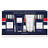Baylis & Harding Men Limetka a Máta tekuté mýdlo na tělo i vlasy 100 ml + mycí gel na obličej 100 ml + balzám po holení 50 ml + sprchový gel 50 ml kosmetická dárková sada pro muže