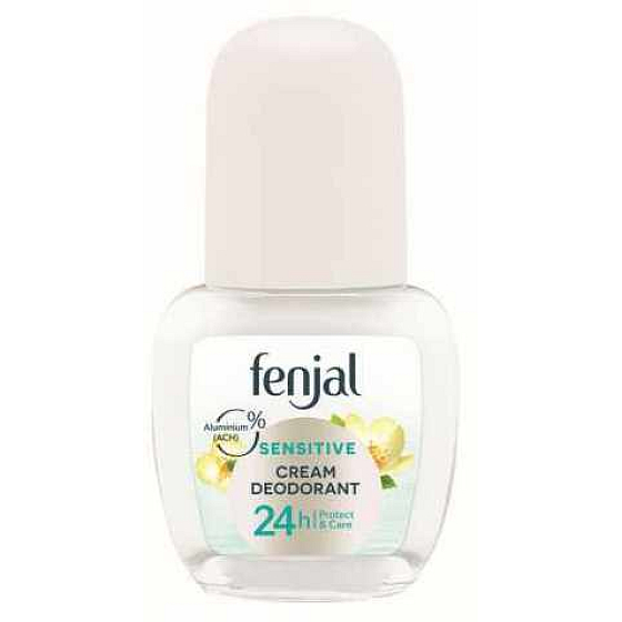 Fenjal Sensitive 24h kuličkový deodorant roll-on pro ženy, pro citlivou pokožku 50 ml