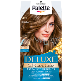 Schwarzkopf Palette Deluxe Intense Oil Care Color barva na vlasy ME1 Super melír