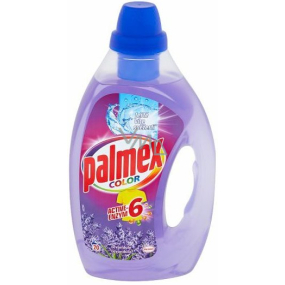Palmex Active-Enzym 6 Color Levandule tekutý prací gel na bílé i barevné prádlo 20 dávek 1 l