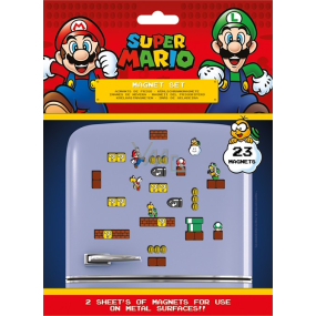 Epee Merch Super Mario - Sada magnetek 23 kusů