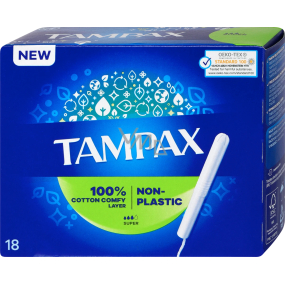 Tampax Super dámské tampony s aplikátorem 18 kusů