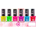 Moje Easy Paris 10Days Efecto Gel fluorescenční gelový lak na nehty 004 Fialový 15 ml