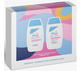 SebaMed Baby Extra jemná mycí emulze 200 ml + tělové mléko 200 ml, kosmetická sada pro děti