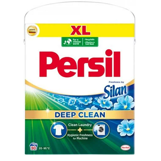 Persil White prací prášek na bílé prádlo box 50 dávek 3 kg