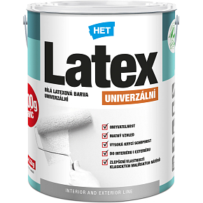 Het Latex univerzální, bílý, 1 kg