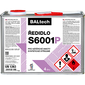 BALTECH ředidlo S6001P Profi 4 l - Při objednání tohoto výrobku nutno doložit živnostenský list